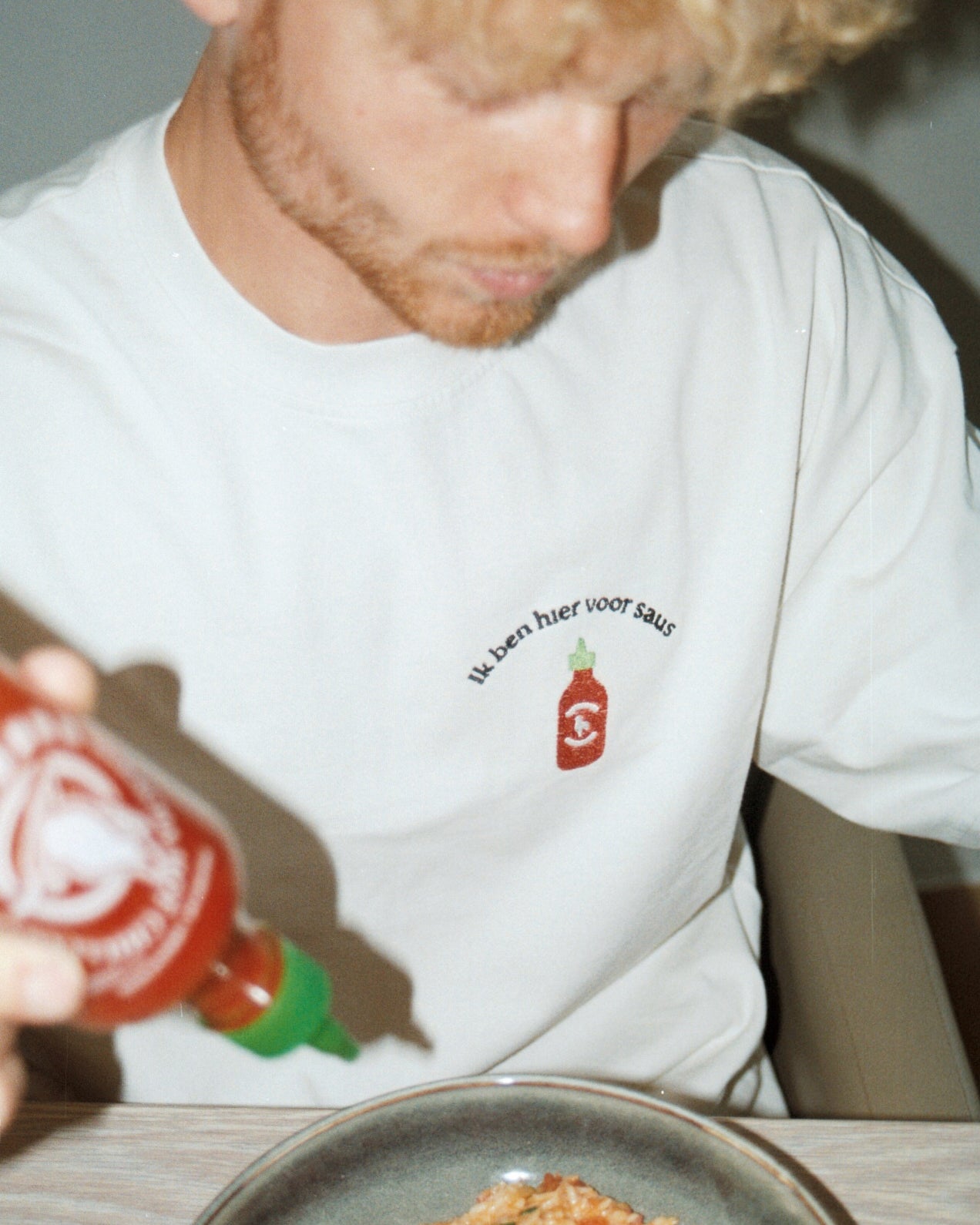 udvikling af Tahiti klud Oversized T-shirt Sriracha – Stick By Supply